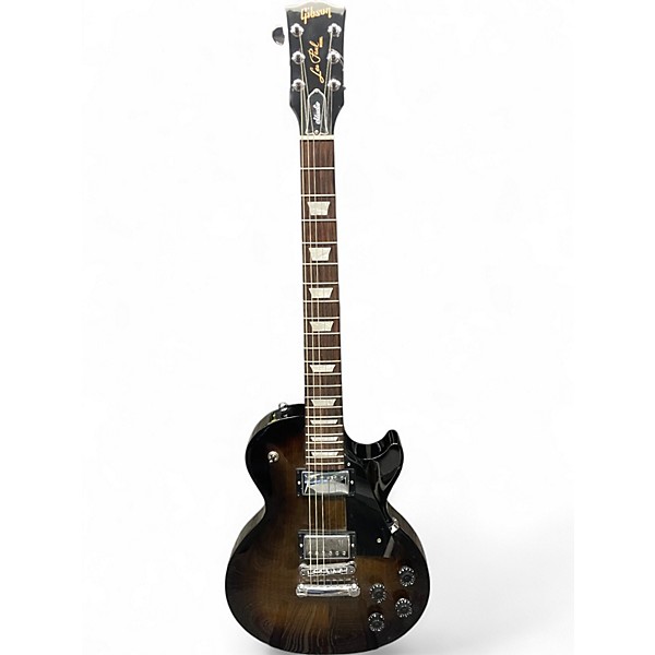 Used Gibson Les Paul Studio Trans Black Solid Body Electric Guitar