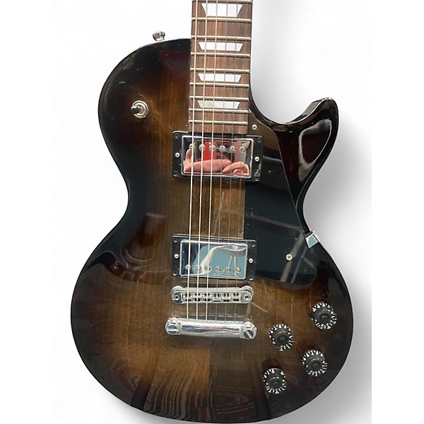 Used Gibson Les Paul Studio Trans Black Solid Body Electric Guitar