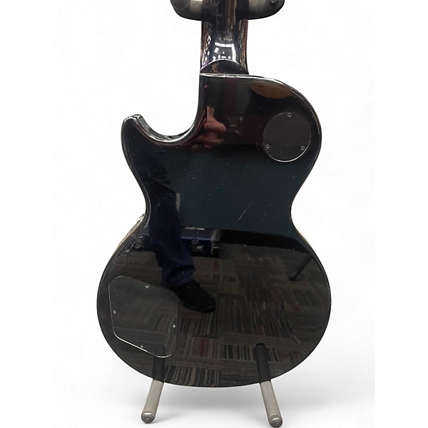 Used Gibson Les Paul Studio Trans Black Solid Body Electric Guitar