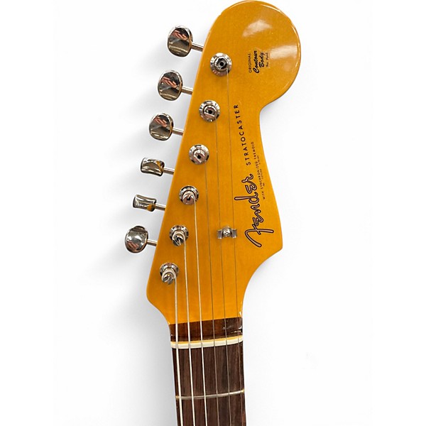 Used 2024 Fender 1961 AMERICAN VINTAGE II 2 Color Sunburst Solid Body Electric Guitar