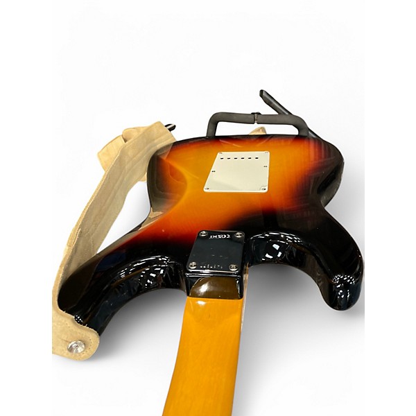 Used 2024 Fender 1961 AMERICAN VINTAGE II 2 Color Sunburst Solid Body Electric Guitar