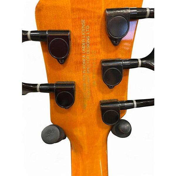 Used Spector NS2000 Amber Electric Bass Guitar Amber