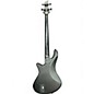 Used Schecter Guitar Research Stiletto Stealth-4  Black Electric Bass Guitar