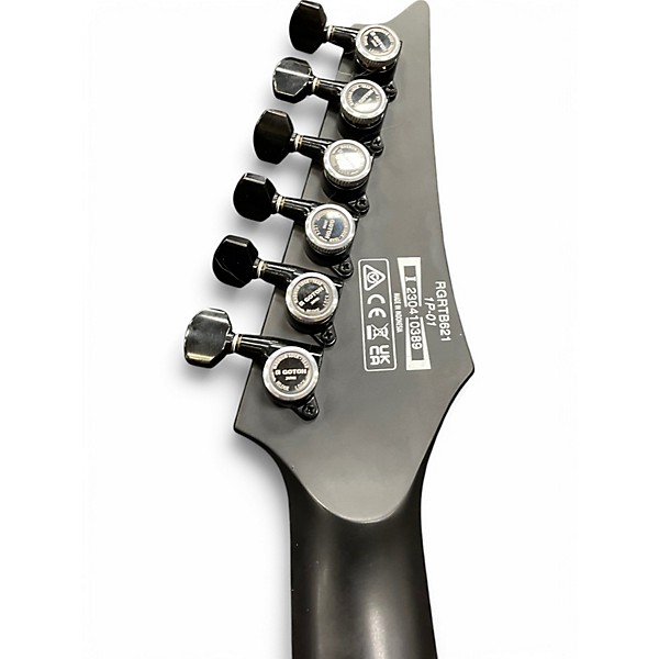 Used Ibanez RGRTB Black Solid Body Electric Guitar