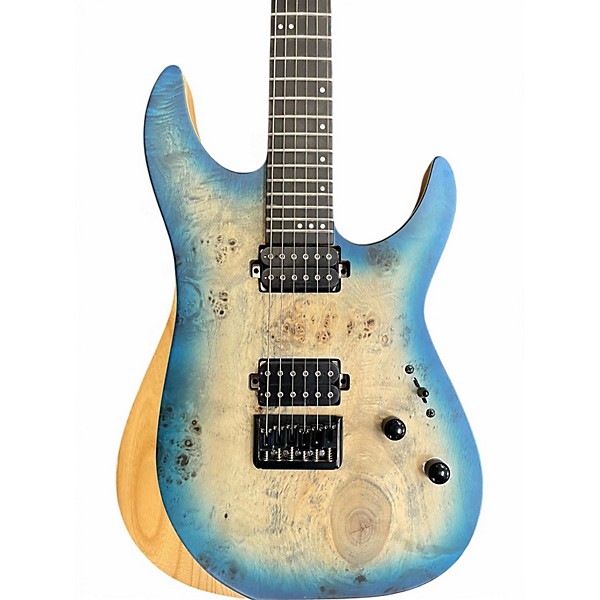 Used Schecter Guitar Research Reaper-6 Sky Burst Solid Body Electric Guitar