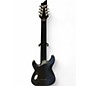 Used Schecter Guitar Research Damien Platinum 8 Satin Black Solid Body Electric Guitar