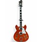 Used Hagstrom SUPER VIKING Orange Hollow Body Electric Guitar thumbnail