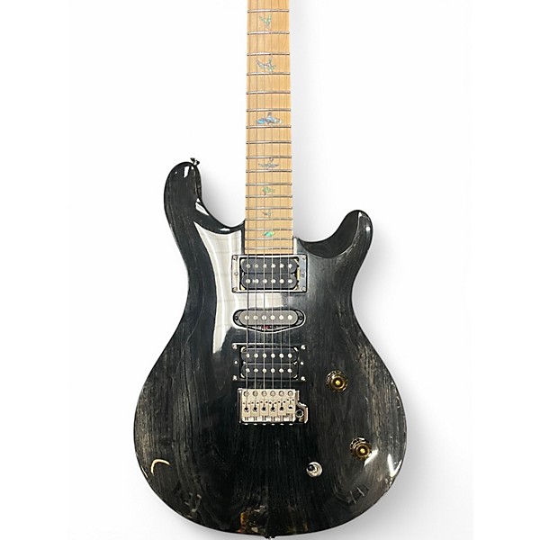 Used PRS SE SWAMP ASH SPECIAL CHARCOAL Solid Body Electric Guitar
