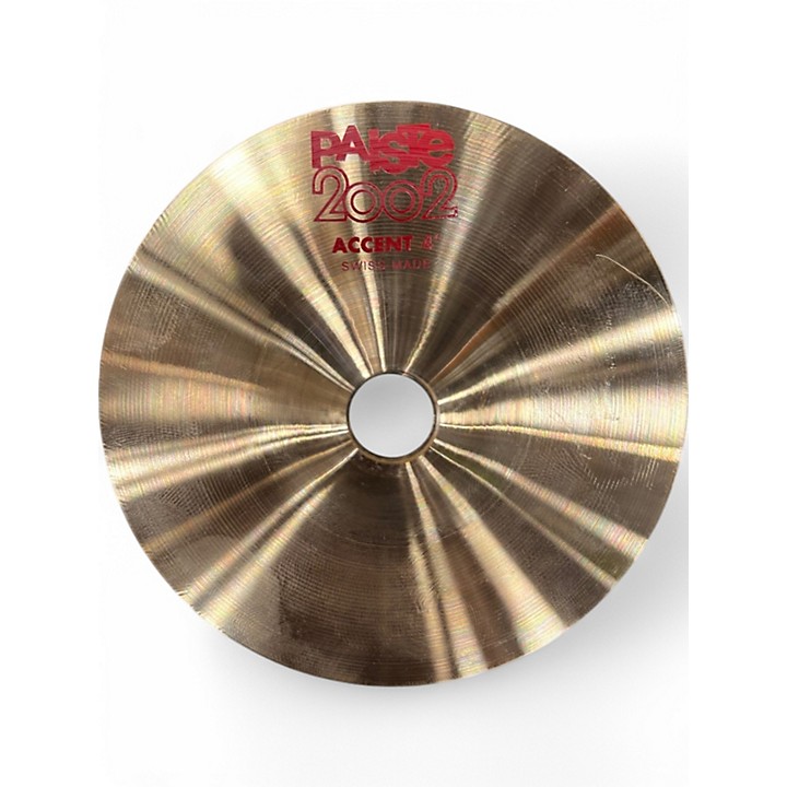Paiste 4-inch 2002 Accent Cymbal - each | Sweetwater