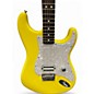 Used Fender Tom Delonge Signature Stratocaster Yellow Solid Body Electric Guitar