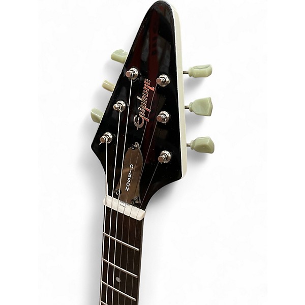 Used Epiphone v White Solid Body Electric Guitar