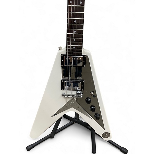 Used Epiphone v White Solid Body Electric Guitar