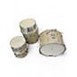 Used Reuther 5 Piece 5 piece shell pack holiday silver sparkle Drum Kit thumbnail