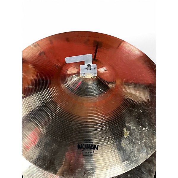 Used Wuhan 18in MED THIN CRASH Cymbal