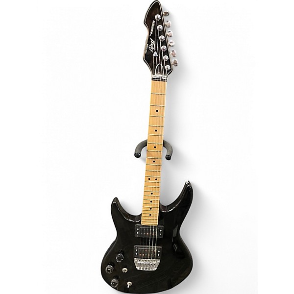Used Peavey MILESTONE LH Black Solid Body Electric Guitar
