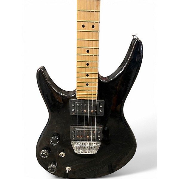 Used Peavey MILESTONE LH Black Solid Body Electric Guitar