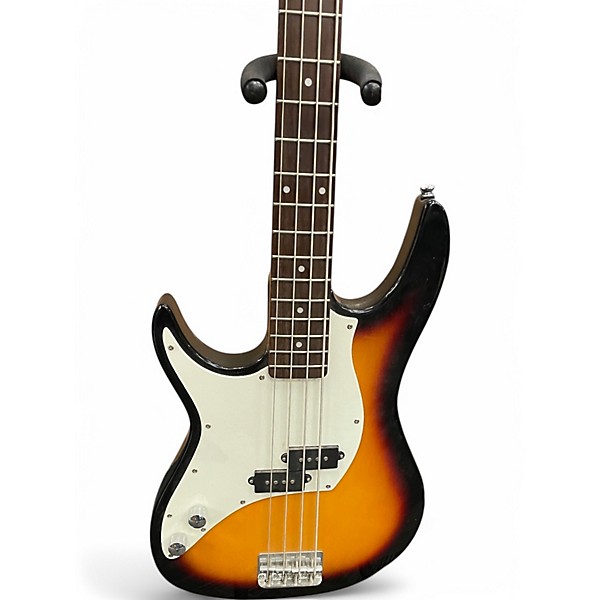 Used Fullerton P BASS LEFT HANDED 3 Color Sunburst Electric Bass Guitar