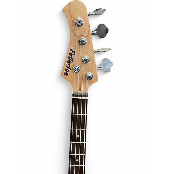Used Fullerton P BASS LEFT HANDED 3 Color Sunburst Electric Bass Guitar