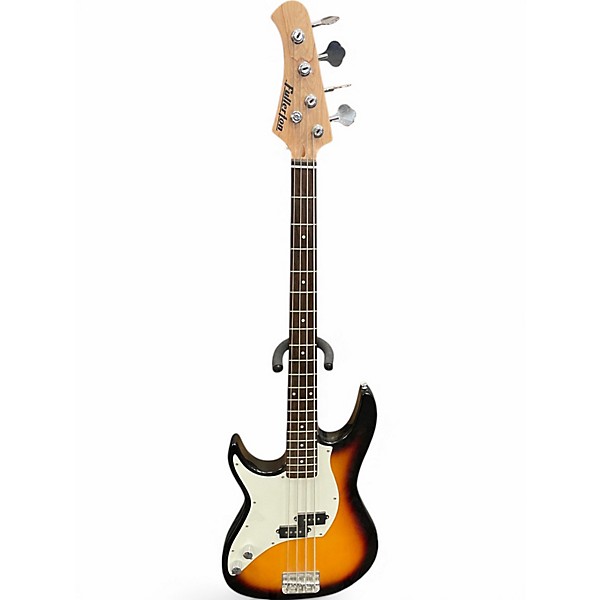 Used Fullerton P BASS LEFT HANDED 3 Color Sunburst Electric Bass Guitar