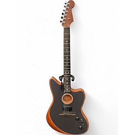 Used Fender AMERICAN ACOUSTASONIC JAZZMASTER TUNGSTEN Acoustic Electric Guitar