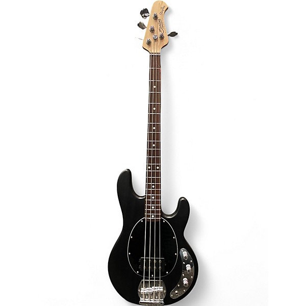 Used Sterling by Music Man STINGRAY Black Electric Bass Guitar