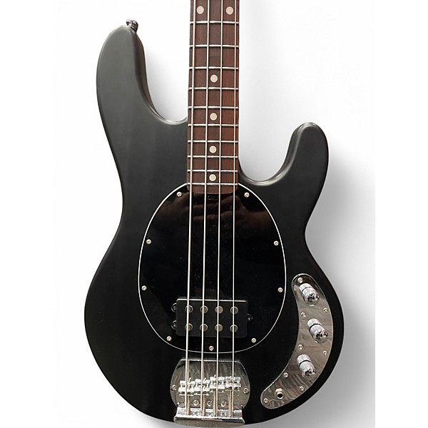 Used Sterling by Music Man STINGRAY Black Electric Bass Guitar