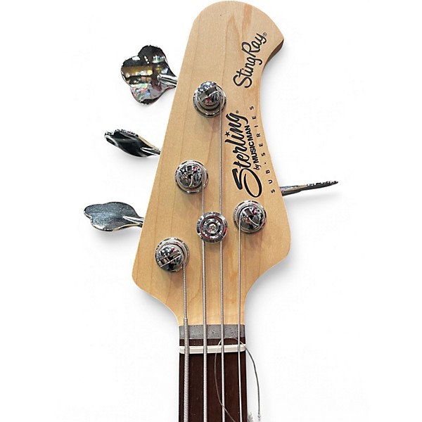 Used Sterling by Music Man STINGRAY Black Electric Bass Guitar
