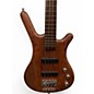 Used Warwick Pro Series Standard Corvette 4 String Natural Bubinga Electric Bass Guitar