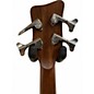 Used Warwick Pro Series Standard Corvette 4 String Natural Bubinga Electric Bass Guitar
