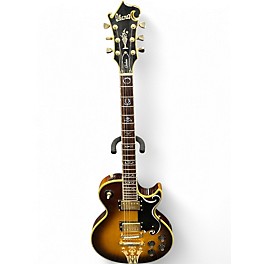 Vintage 1975 Ibanez CUSTOM AGENT 2 Tone Sunburst Solid Body Electric Guitar