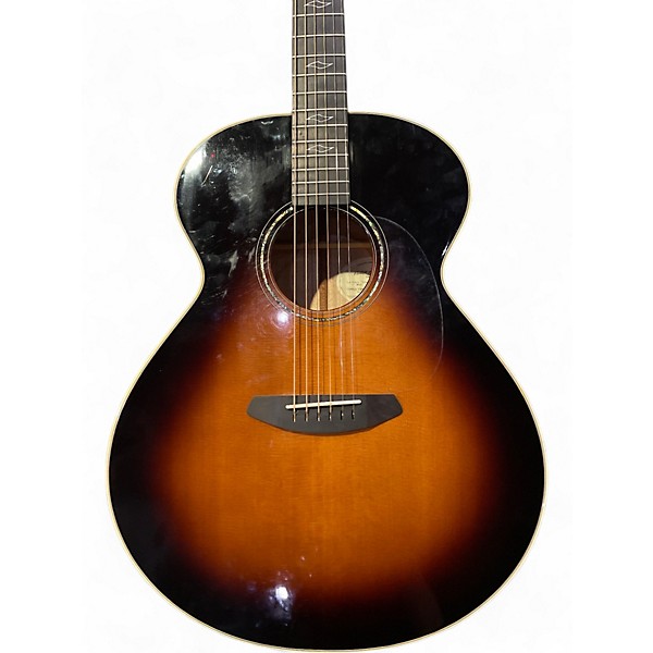 Used Breedlove Oregon Concert Antique Natural Acoustic Electric Guitar