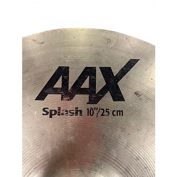 Used SABIAN Used SABIAN 10in AAX SPLASH Cymbal 28 | Guitar
