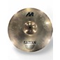 Used SABIAN AA RAW BELL CRASH  Metallic Gold Cymbal thumbnail