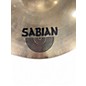 Used SABIAN AA RAW BELL CRASH  Metallic Gold Cymbal