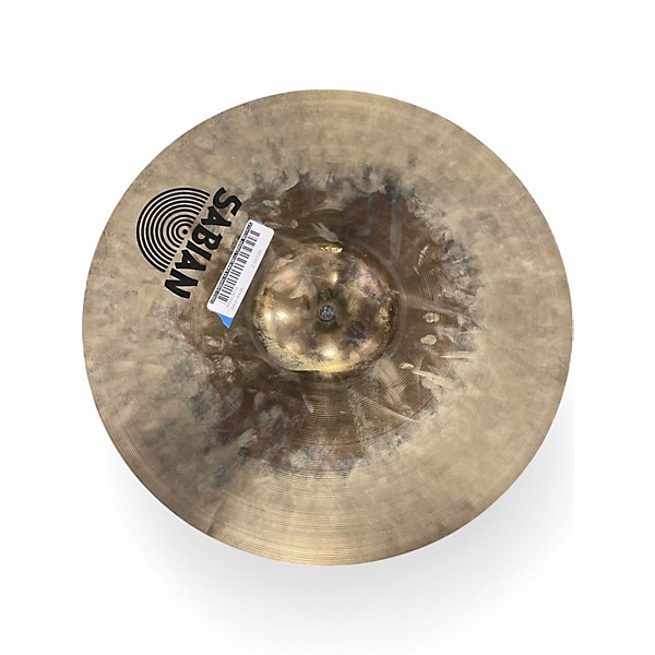 Used SABIAN AA RAW BELL CRASH  Metallic Gold Cymbal