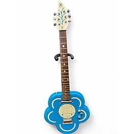 Used Daisy Rock Original Blue Solid Body Electric Guitar