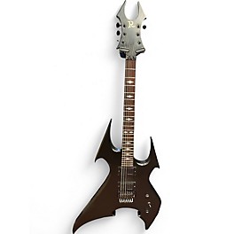 Used 2000s B.C. Rich Beast Japan Monster Black Solid Body Electric Guitar