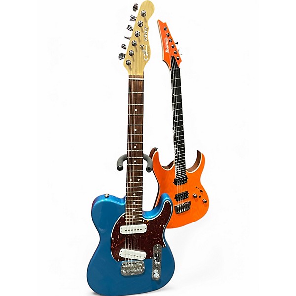 Used G&L ASAT Deluxe Lake Placid Blue Solid Body Electric Guitar