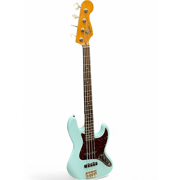 Used Squier CLASSIC VIBE 60S JAZZ BASS Daphne Blue Electric Bass Guitar
