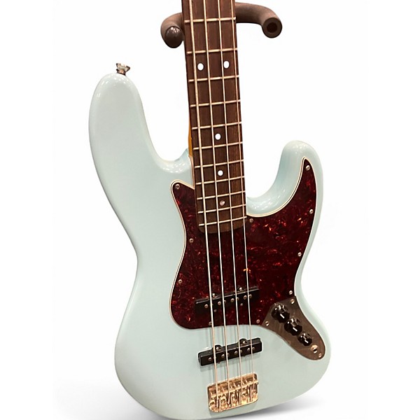 Used Squier CLASSIC VIBE 60S JAZZ BASS Daphne Blue Electric Bass Guitar