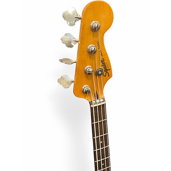 Used Squier CLASSIC VIBE 60S JAZZ BASS Daphne Blue Electric Bass Guitar