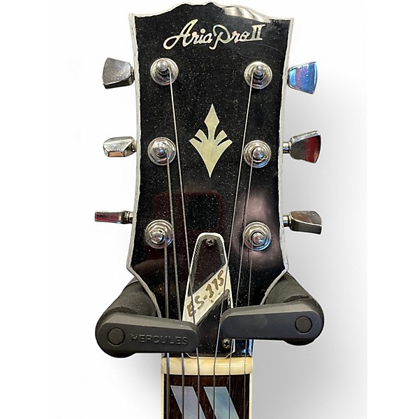 Vintage 1980s Aria Pro Ii EA650SB Vintage Sunburst Hollow Body Electric Guitar