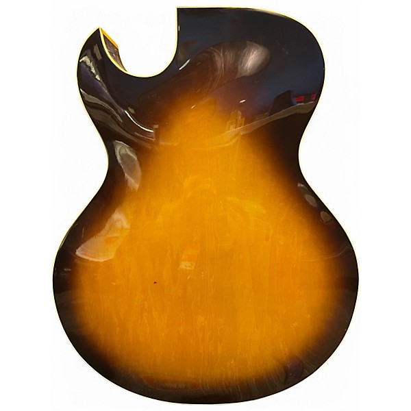 Vintage 1980s Aria Pro Ii EA650SB Vintage Sunburst Hollow Body Electric Guitar