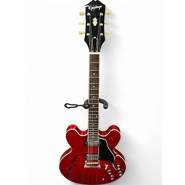 Used Epiphone ES355 Cherry Hollow Body Electric Guitar,Specials : American Fashion Style Bags On Sale Used Epiphone ES355 Cherry Hollow Body Electric Guitar,Specials : American Fashion Style Bags On Sale