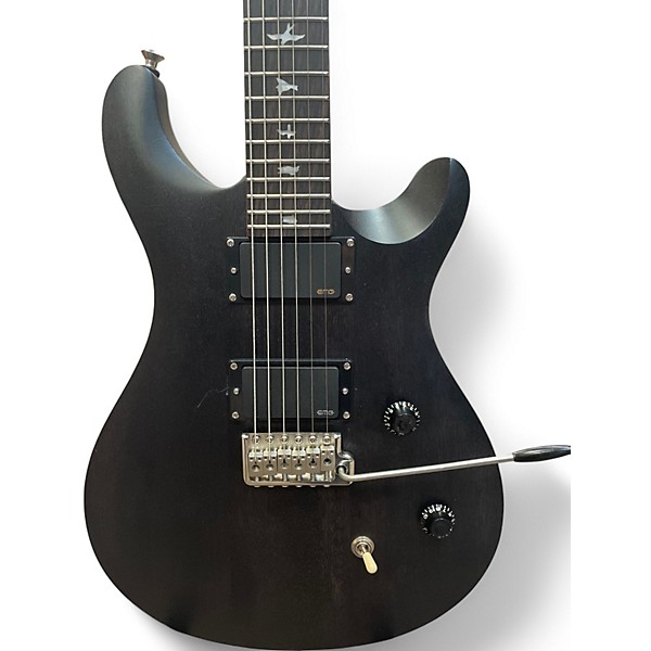 Used PRS SE CE 24 Satin Black Solid Body Electric Guitar