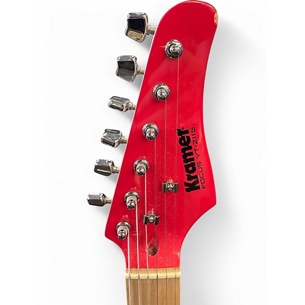 Used Kramer vt211s light red Solid Body Electric Guitar