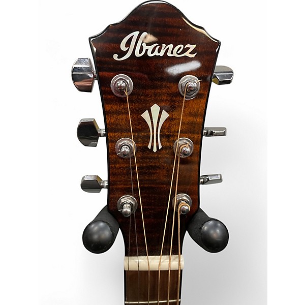 Used Ibanez AEGA70L 3 Color Sunburst Acoustic Electric Guitar
