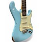 Used 2024 Fender CUSTOM SHOP LATE 62 STRAT REL/CC Daphne Blue Solid Body Electric Guitar