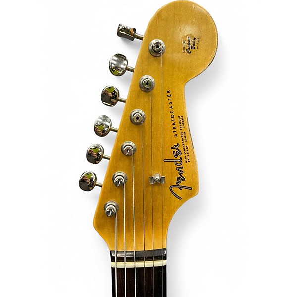 Used 2024 Fender CUSTOM SHOP LATE 62 STRAT REL/CC Daphne Blue Solid Body Electric Guitar