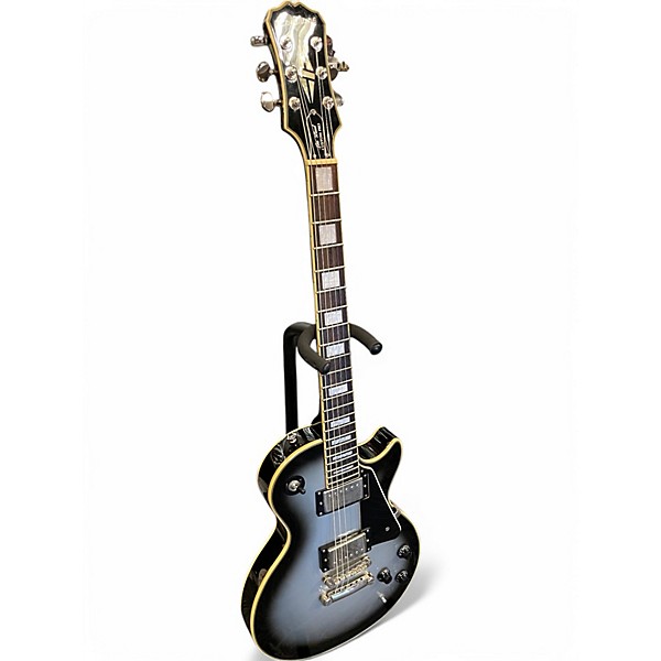 Used Epiphone Les Paul Custom Pro SILVER BURST Solid Body Electric Guitar